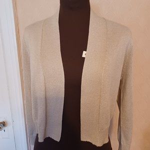 Calvin Klein Champagne Sparkle Bolero